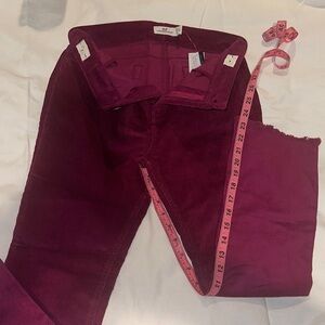 Rich Maroon Corduroy Girls’ Vineyard Vines Pants